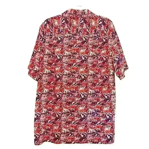 Boca Classics Size XL Fireworks Button Down Shirt 4th of July Patriotic Vacation - Picture 2 of 12